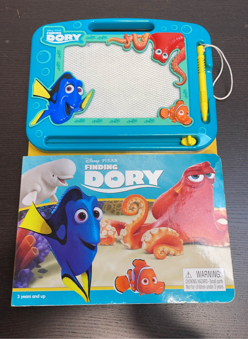 used Disney Pixar Finding Dory Book And Magnetic Drawing Board