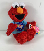 secondhand Hasbro Sesame Street Musical Plush - Elmo And Smartie