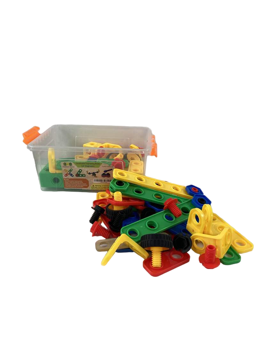 used Cossy STEM Learning Toy Engineering Construction Building Blocks