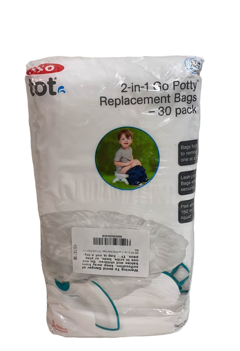 secondhand OXO Tot 2-in-1 Go Potty Replacement Bags 30-Pack