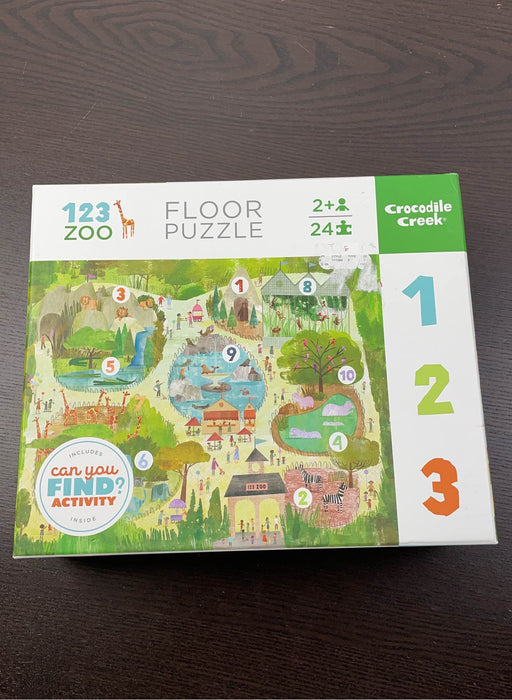 used Crocodile Creek Floor Puzzle