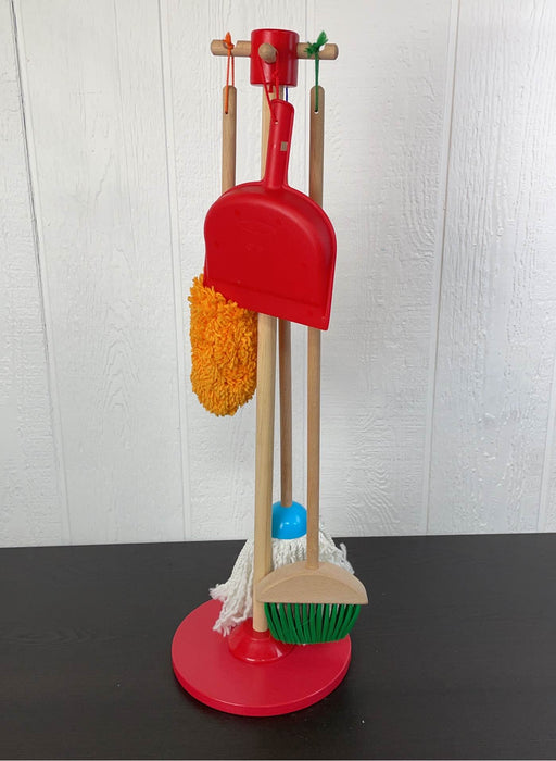 used Melissa & Doug Let's Play House! Dust, Sweep & Mop