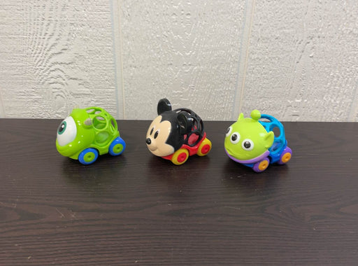 secondhand Bright Starts Disney Baby Go Grippers Oball Cars