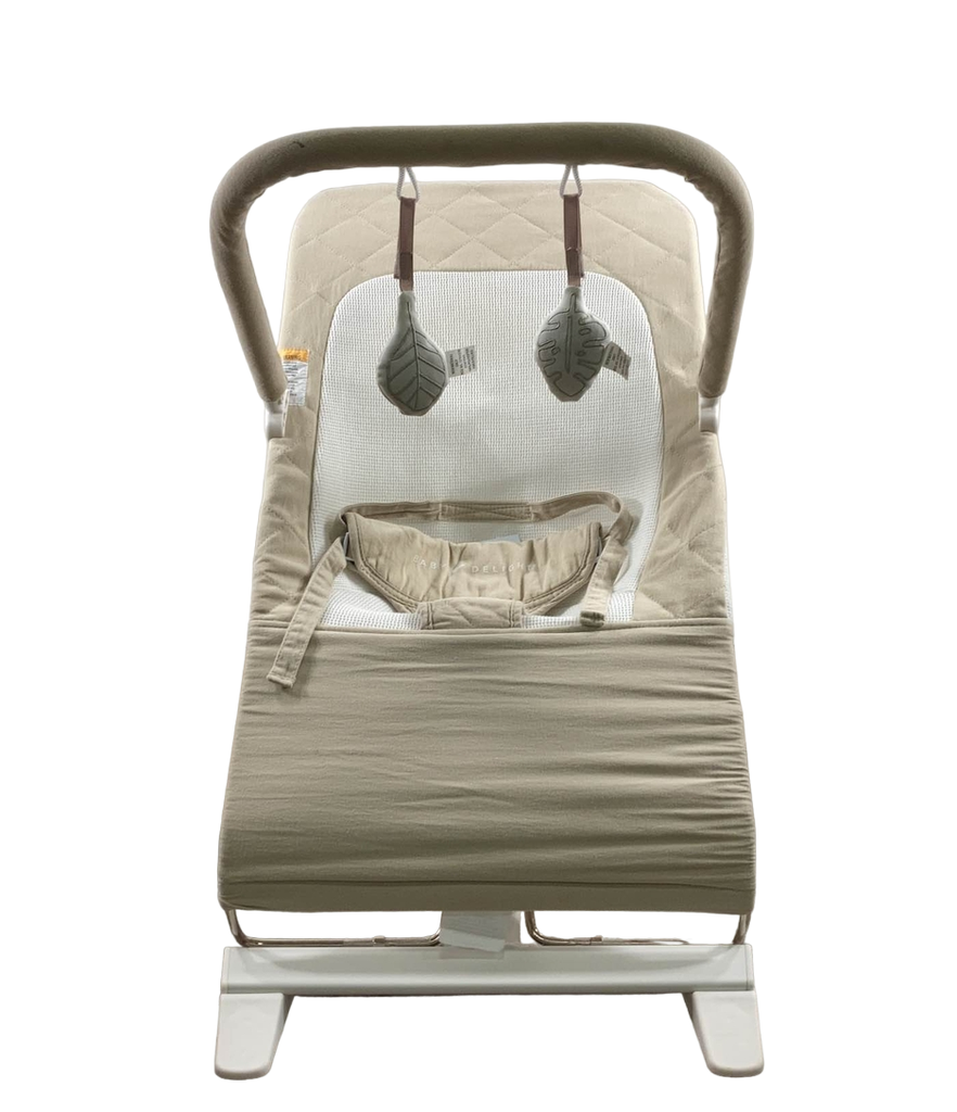 Baby Delight Go With Me Alpine Deluxe Portable Bouncer, Organic Oat