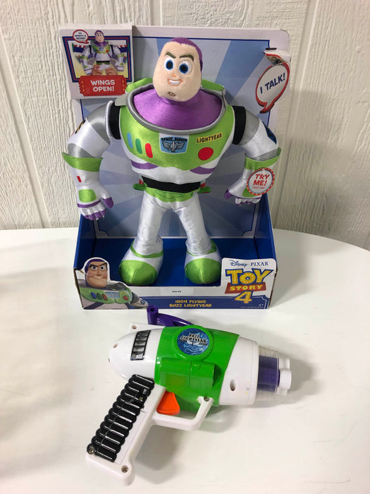 used BUNDLE Buzz Lightyear with Toy Laser Gun