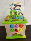 used Hape Country Critters Wooden Activity Cube