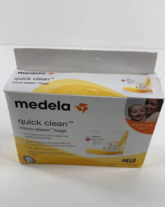 Shop Medela Quick Clean Micro Steam Bags, Box of 5 at GoodBuy Gear