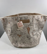 used Crane Baby Cotton Canvas Storage Bin