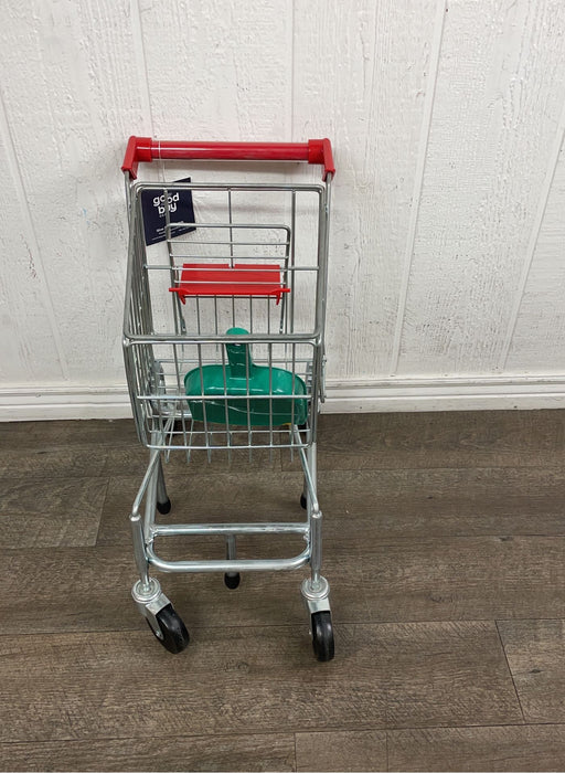 used Melissa & Doug Toy Shopping Cart, With Accessories