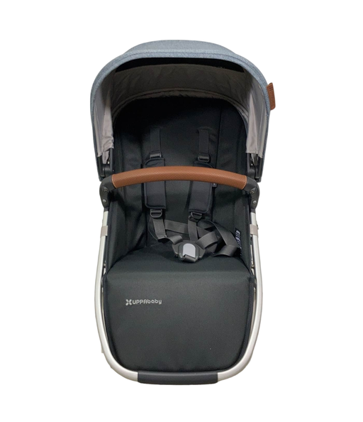 used UPPAbaby VISTA RumbleSeat V2, 2015+, 2022, Gregory (Blue Melange)