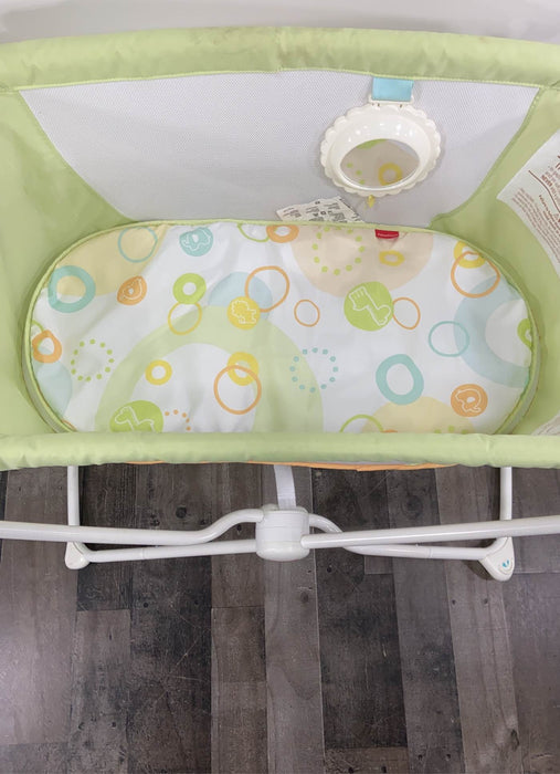 secondhand Fisher Price Portable Bassinet