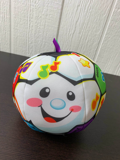 used Fisher Price Laugh & Learn Singin’ Soccer Ball