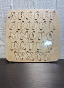 used Wooden Alphabet Puzzle