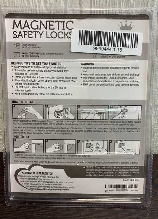 secondhand Family Group Magnetic Safety Locks