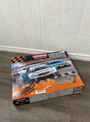 used Carrera GO!!! DTM Speedway Starter Slot Car Set with C-Coupe DTM