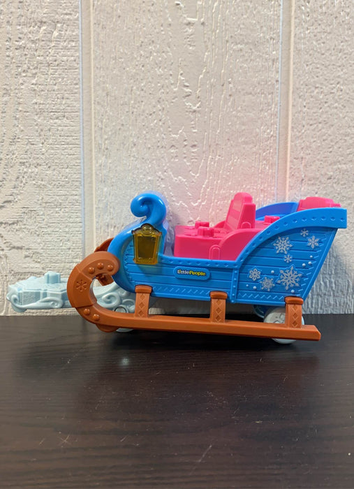 secondhand Fisher Price Little People Disney Frozen Kristoff's Sleigh