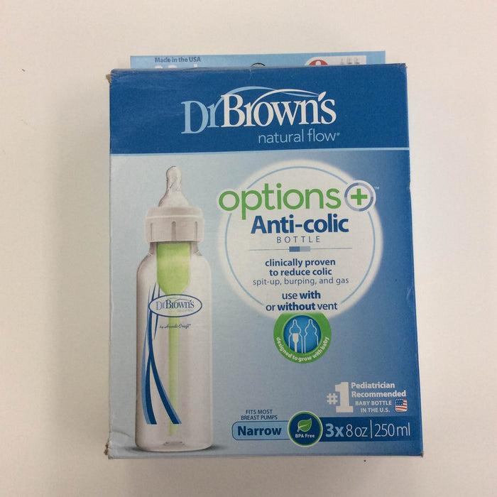 used Dr. Brown’s Options+ Bottles, 3-pack 8 oz.