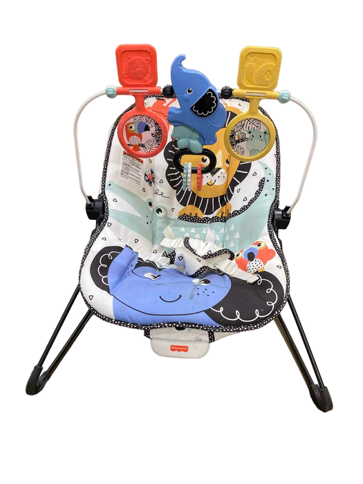 secondhand Fisher Price Baby Bouncer, Lion Around