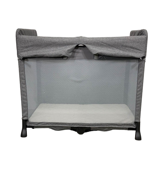 used Bugaboo Stardust Playard, Grey Melange