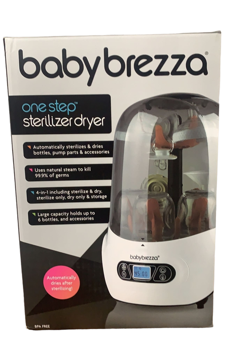 used Baby Brezza One-Step Bottle Sterilizer And Dryer