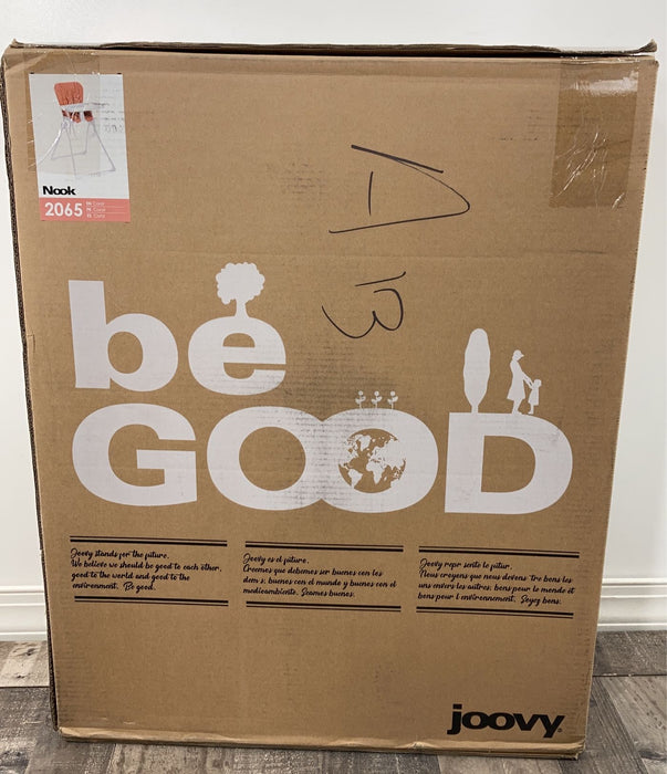 secondhand Joovy Nook High Chair, Coral