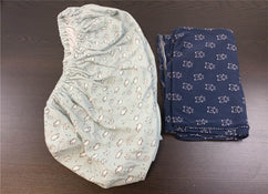 used BUNDLE Fitted Sheet & Blanket