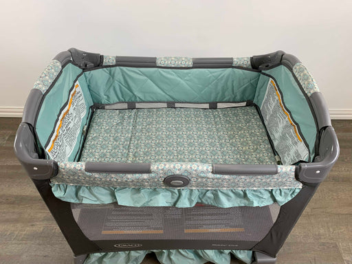 secondhand Graco Travel Lite Crib, With Stages