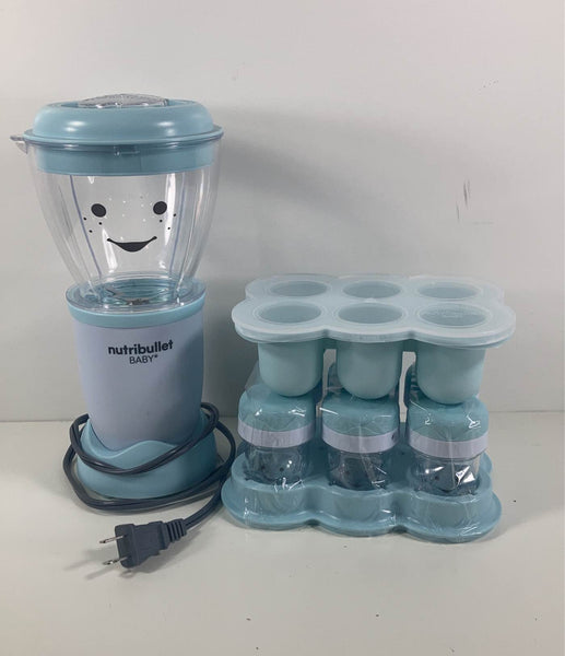 Nutribullet Baby Bullet Food Blender Processor Light Blue