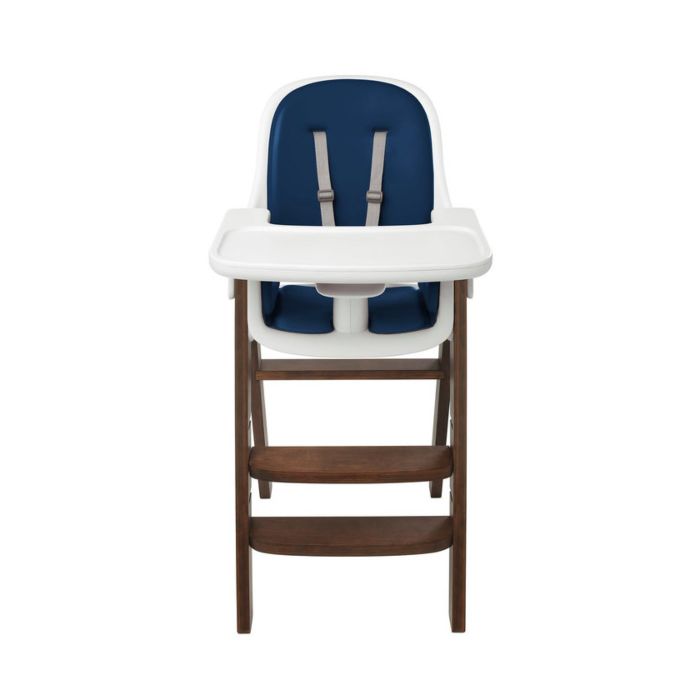used OXO Tot Sprout High Chair, Navy/Walnut