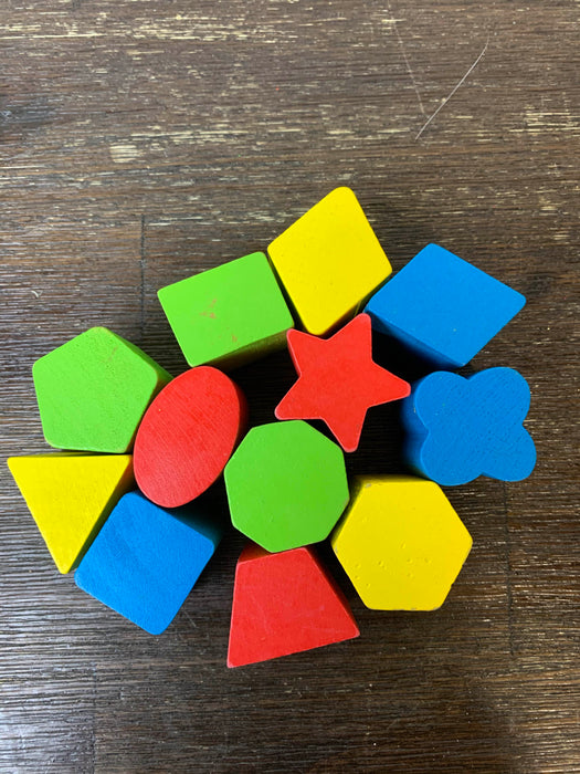 Shop Melissa & Doug Color Blocks Wooden Shape Sorter at GoodBuy Gear