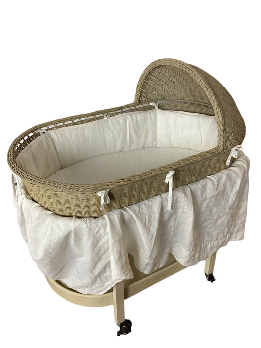 used Restoration Hardware Baby & Child Heirloom Wicker Bassinet