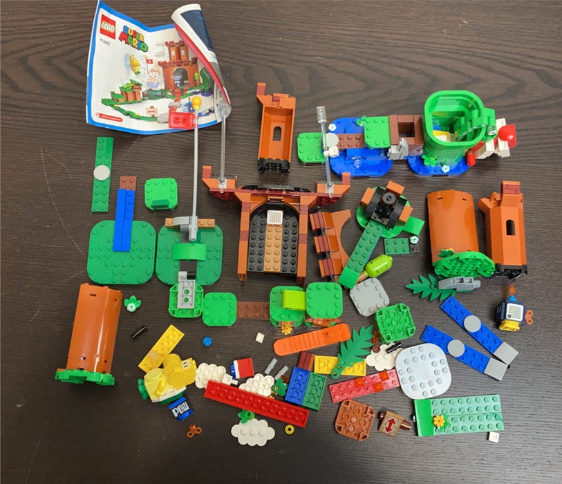 used LEGO Super Mario Guarded Fortress Expansion Set