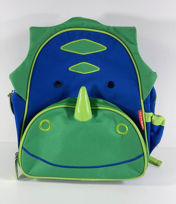 used Skip Hop Zoo Little Kid Backpack, Dinosaur