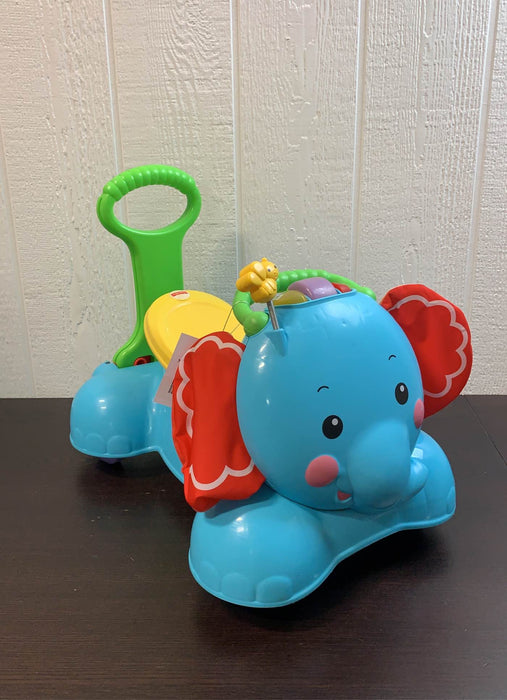 used Fisher Price 3-in-1 Bounce, Stride, and Ride Elephant