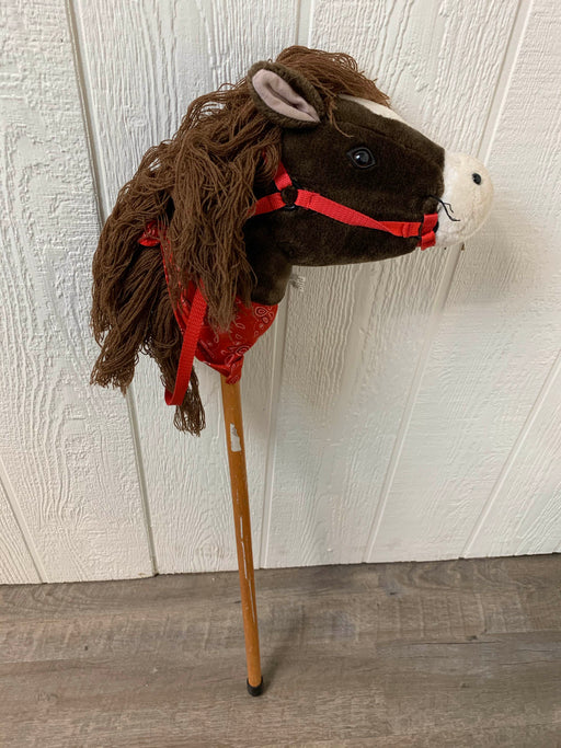 secondhand Plush Stick Horse