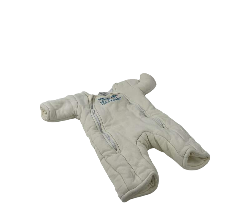 secondhand Baby Merlin's Magic Sleepsuit, Small 3-6 Months, Cotton, Cream