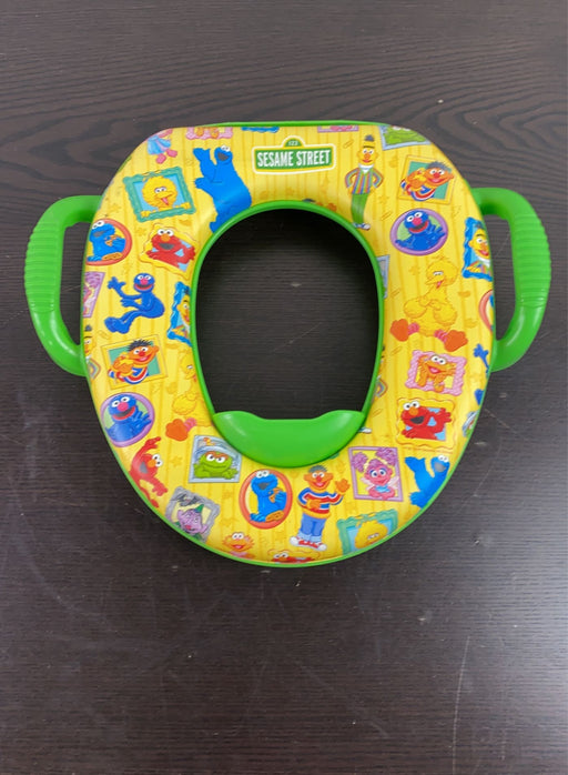 used Sesame Street Deluxe Soft Potty Seat