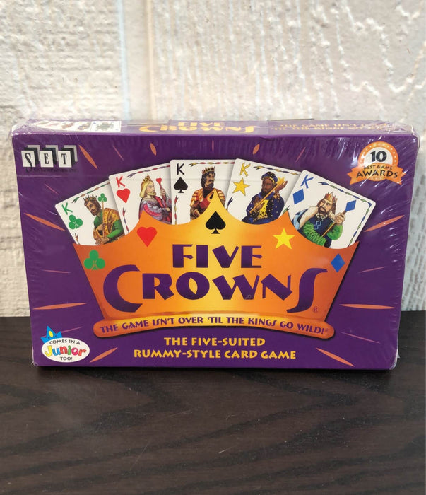 used Set Enterprises Five Crowns Card Game