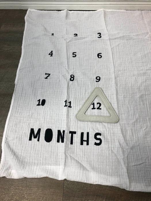 secondhand Cloud Island Milestone Blanket