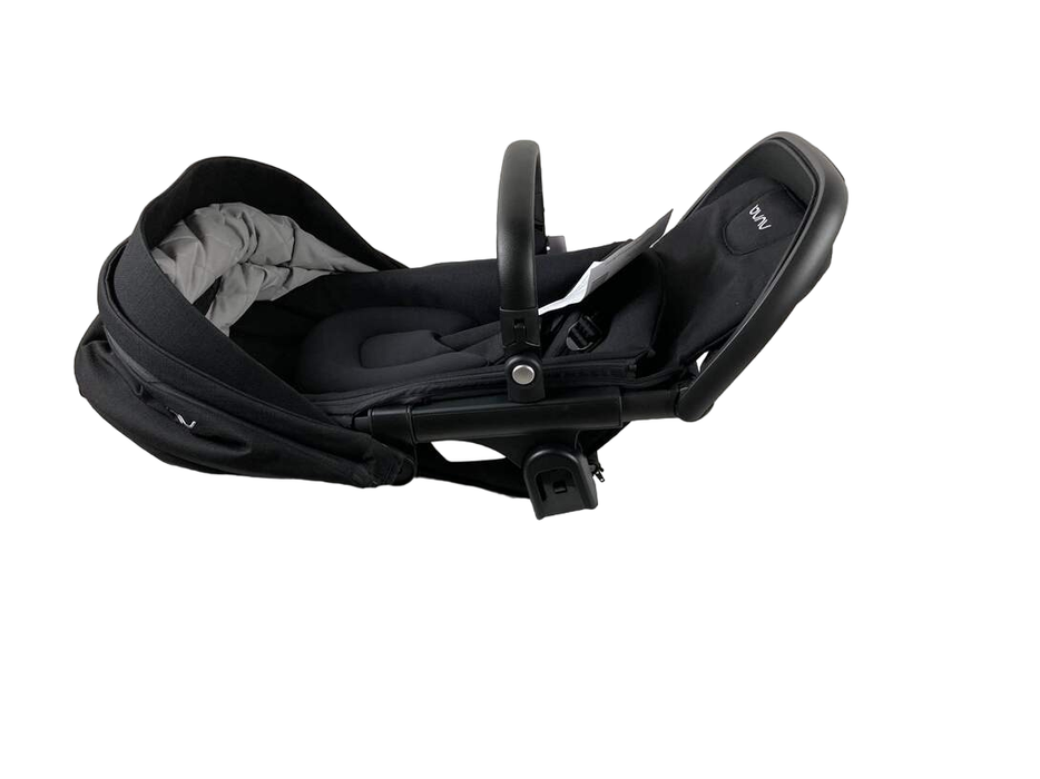 Shop Nuna Demi Grow Sibling Seat, 2019, Caviar at GoodBuy Gear