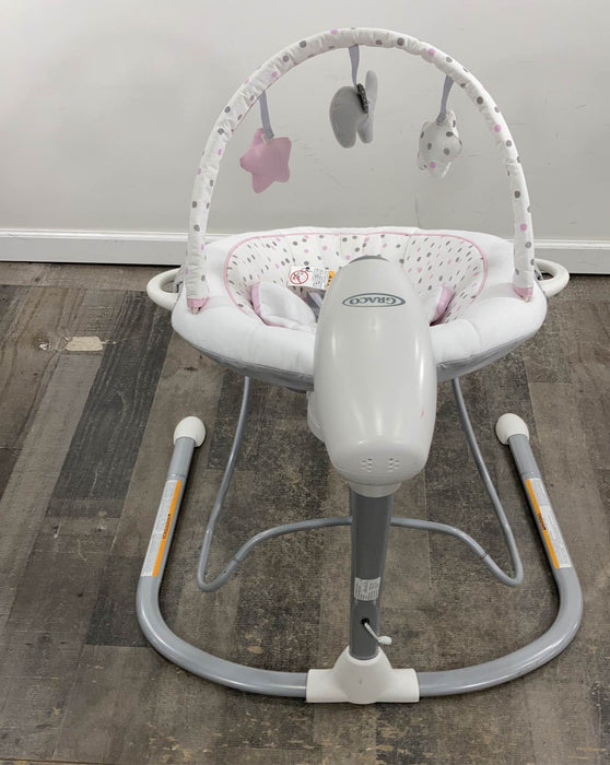 used Graco Duet Sway LX Swing With Portable Bouncer