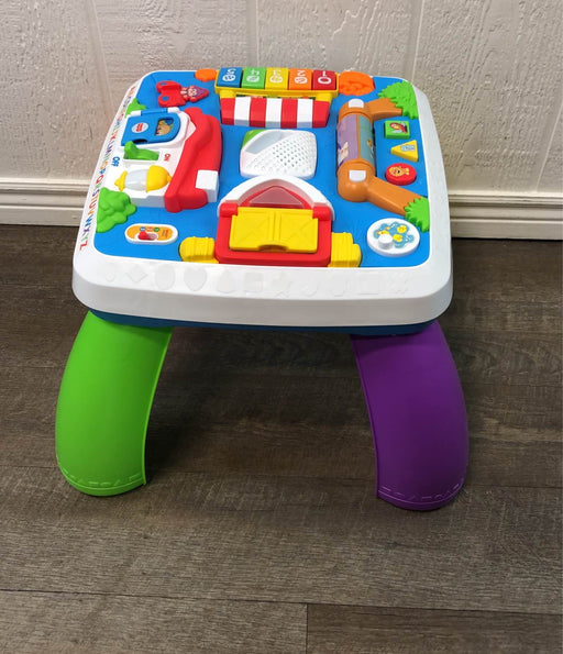 secondhand Fisher Price Laugh And Learn Around The Town Learning Table