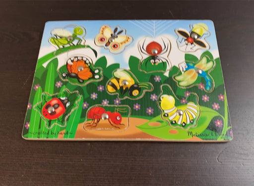 used Melissa & Doug Bug Catching Magnetic Puzzle Game