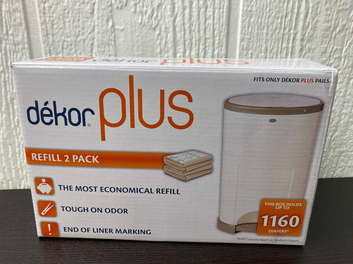 used Diaper Dekor Plus Refills