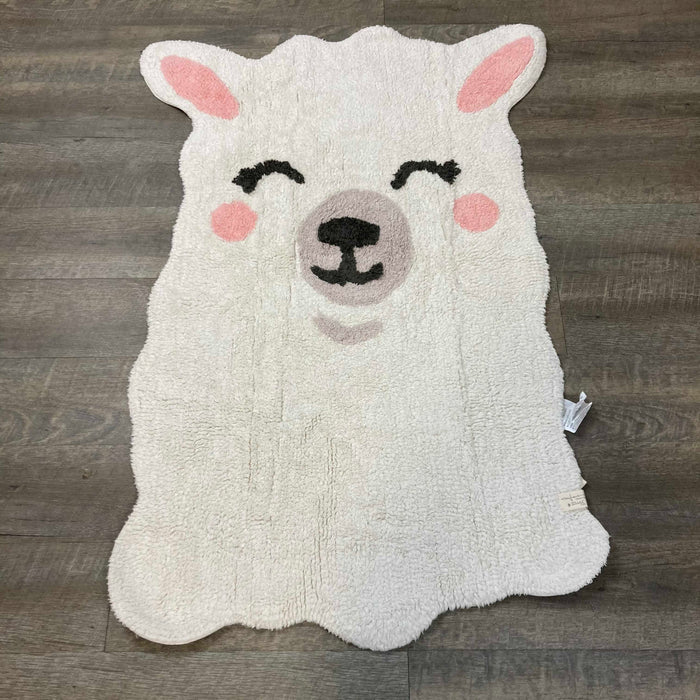 used Lorena Canals Washable Rug, Smile like a Llama