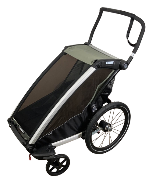 Thule Chariot Lite Bike Trailer Stroller 1 Seat Agave 2021