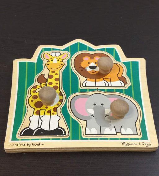 used Melissa & Doug Jumbo Knob Puzzle