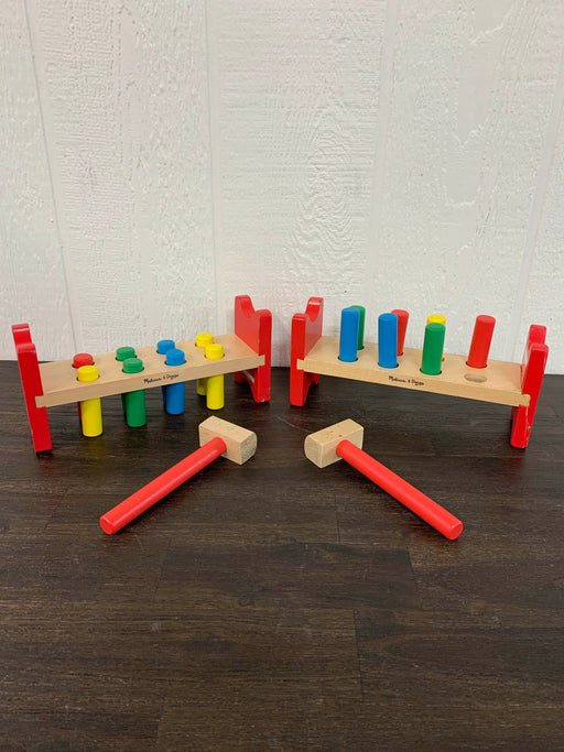 used Melissa & Doug Deluxe Pounding Bench