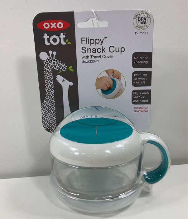 used OXO Tot Flippy Snack Cup
