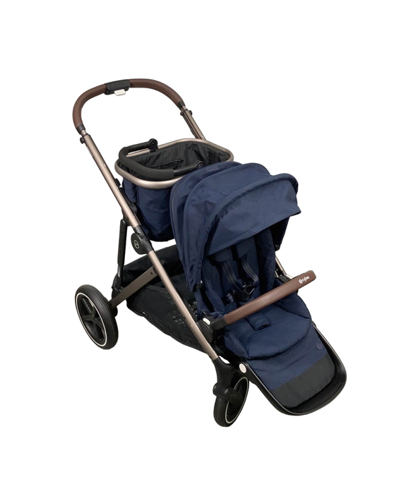 used Cybex Gazelle S Modular Stroller, 2021, Taupe Frame, Navy Blue